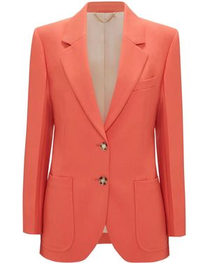 Victoria Beckham Blazers - Red