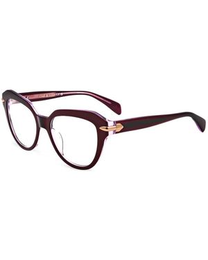 Rag & Bone Cat-Eye Glasses - Red