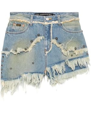 ANDERSSON BELL Klassische Jeans-Shorts - Blau