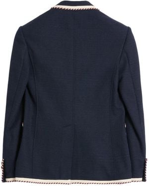 Valentino Garavani Single-Breasted Blazer - Blue