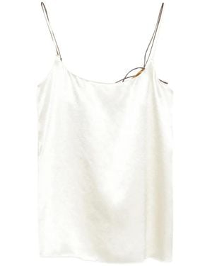 Alysi Strapless Top - White
