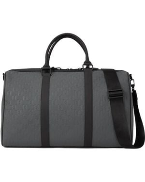 Karl Lagerfeld Weekendtas Met Monogram-Reliëf - Zwart