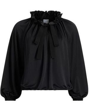 Patou Iconic Drawstring Top - Black