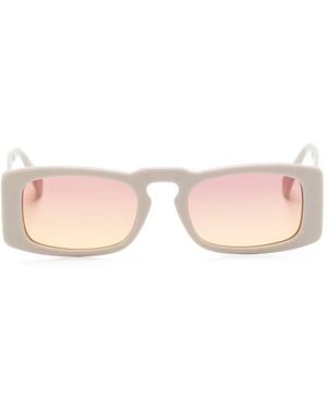 Andy Wolf Rectangle-Frame Sunglasses - Pink