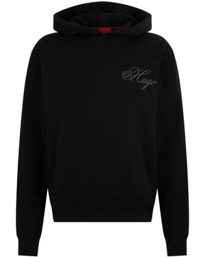 HUGO Hooded Sweatshirt - Black
