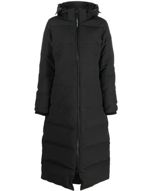 Canada Goose Long-Length Padded Jacket - Black