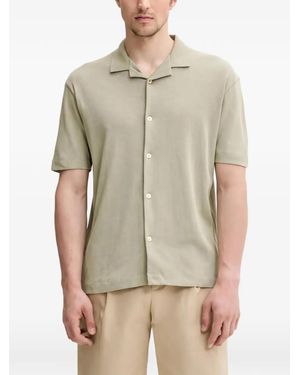 Marc O' Polo Buttoned Collar Shirt - Natural