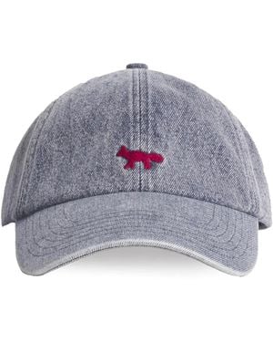 Maison Kitsuné Cappello Da Baseball Fox Head - Grigio