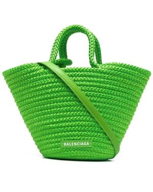 Balenciaga Borsa Tote S Ibiza - Verde