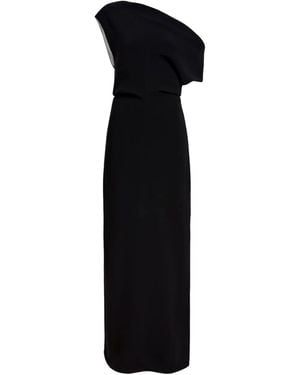 Proenza Schouler Robe Longue Rosina À Une Épaule - Noir
