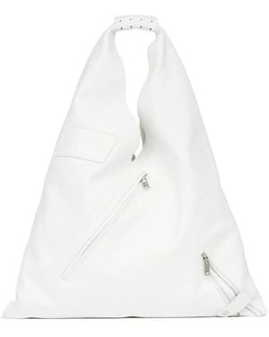 MM6 by Maison Margiela Classic Japanese Tote Bag - White