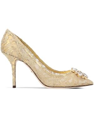 Dolce & Gabbana Bellucci Court Shoes - Natural