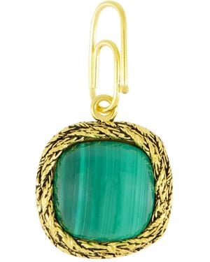 Aurelie Bidermann Malachite Charm - Green