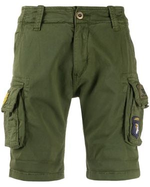 Alpha Industries Cargo Pocket Shorts - Green