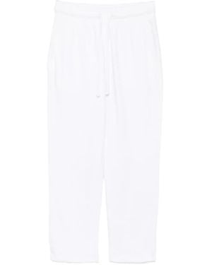 Marc O' Polo Drawstring Cropped Pants - White