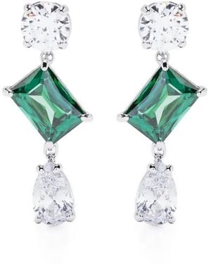 Swarovski Mesmera Crystal-Embellished Earrings - Blue