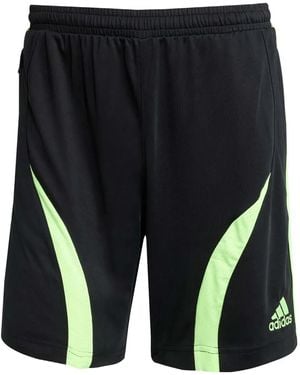 adidas パネル トラックショーツ - ブラック