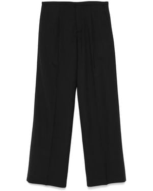 032c Wool-Blend Trousers - Black