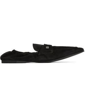 Dolce & Gabbana Slippers De Piel De Becerro - Blanco