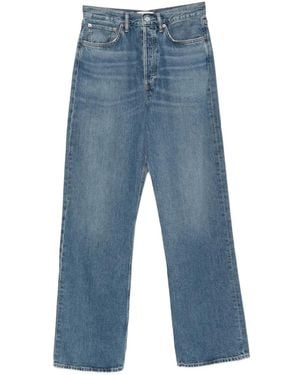 Agolde Vintage Loose Straight-Leg Jeans - Blue