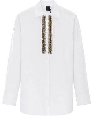 Pinko Long-Sleeve Shirt - White