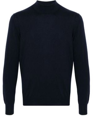 Fileria Virgin-Wool Jumper - Blue
