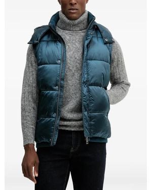 Guess Gefütterte Kapuzenjacke - Blau