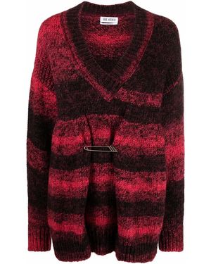 The Attico Maglione A Righe - Rosso