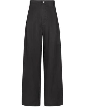 CROQUIS Pantaloni Affusolati Con Pieghe - Nero