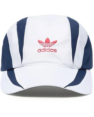adidas ロゴ キャップ - ブルー