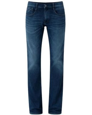 Replay Straight-Leg Denim Jeans - Blue