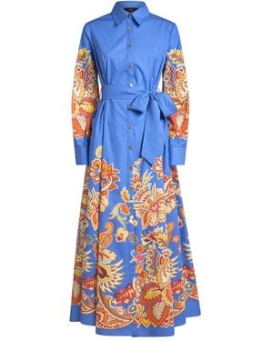 Etro Printed Dress - Blue