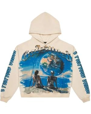Godspeed Artificial Love Print Hoodie - Blue