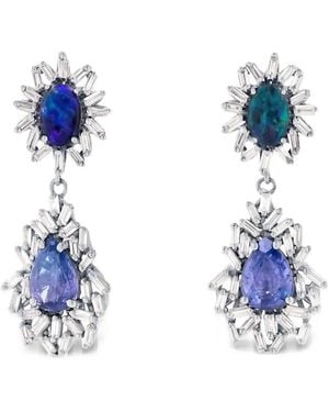 Suzanne Kalan Hängeohrringe Mit Saphir - Blau