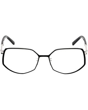 MCM Brille Mit Geometrischem Gestell - Schwarz