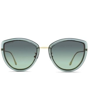 Longines Butterfly-Frame Gradient-Lenses Sunglasses - Grey