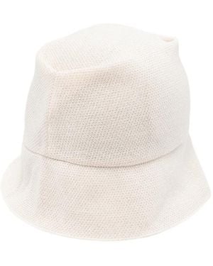 Homme Plissé Issey Miyake Washi Bucket Hat - White