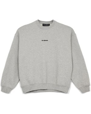 Han Kjobenhavn Embroidered Logo Sweater - Gray