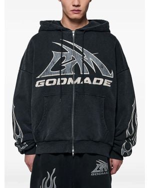GODMADE Sudadera Con Capucha Y Logo - Negro