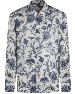 Etro Floral Shirt - Blue