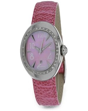 LOCMAN Diamond Nuovo 40Mm Watch - Pink