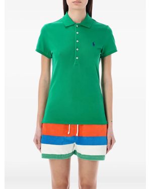 Polo Ralph Lauren Logo Polo Top - Green