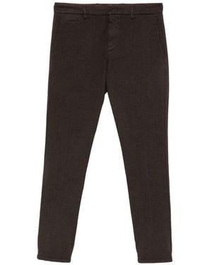 Dondup Joe Carrot-Fit Chinos - Black