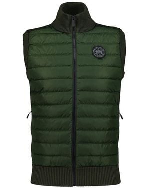 Canada Goose Chaleco Hybridge De Punto - Verde