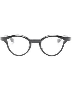 FACTORY900 Brille Mit Rundem Gestell - Schwarz