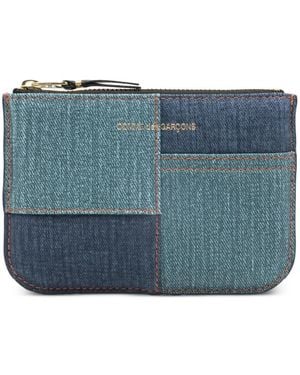 Comme des Garçons Denim Pocket Coin Pouch - Blue