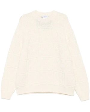 Off-White c/o Virgil Abloh テクスチャード セーター - ナチュラル