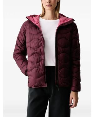 Peak Performance Helium Quilted Hooded Jacket - Red