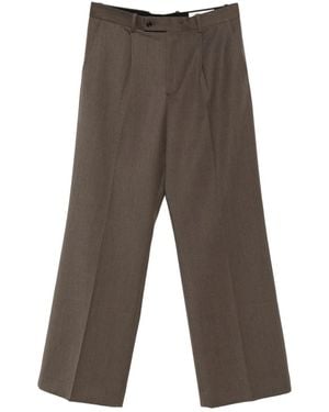 Tonywack Pleated Trousers - Grey