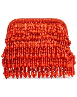 Simon Miller Clutch Con Decorazione - Rosso